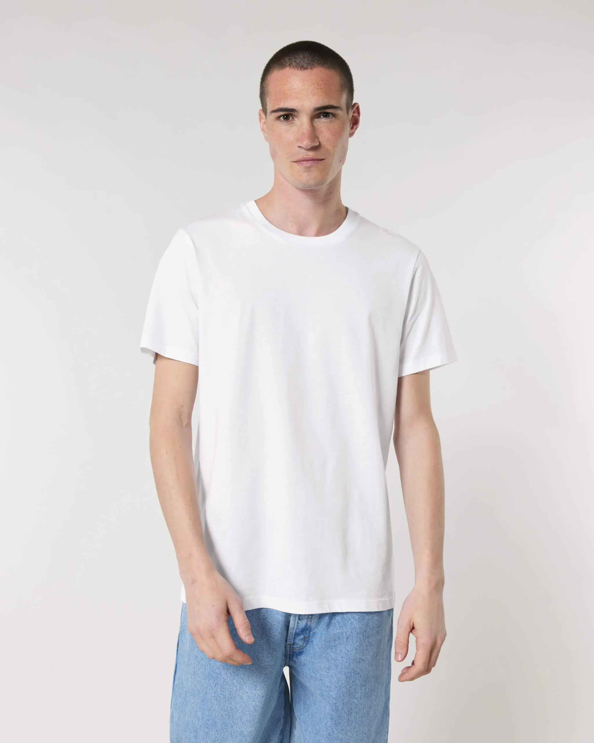 T-shirt Personnalisé Homme BIO – 100% Coton Organique – Col Rond