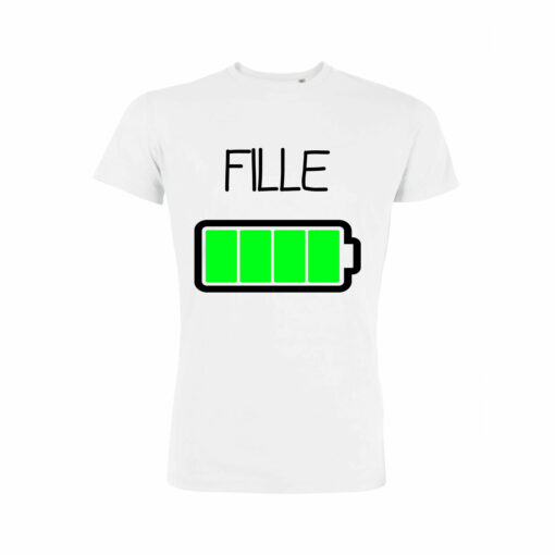 Teeshirt Fille - Batterie Pleine