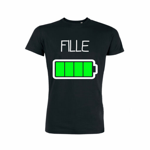 Teeshirt Fille - Batterie Pleine