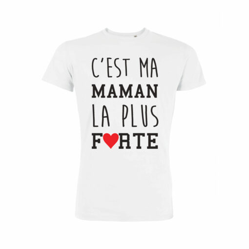 Teeshirt Enfant - C'est Ma Maman La Plus Forte