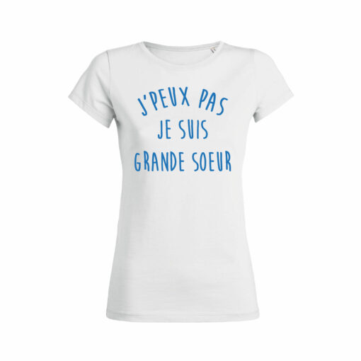 Teeshirt Enfant - J'peux Pas Je Suis Grande Soeur