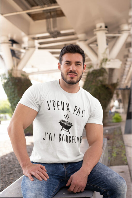 Teeshirt Homme - J'peux Pas J'ai Barbecue