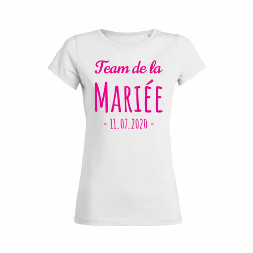 Teeshirt Femme - Team De La Mariée