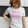 Teeshirt Femme - Team De La Mariée