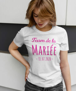 Teeshirt Femme - Team De La Mariée