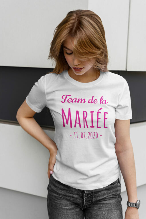 Teeshirt Femme - Team De La Mariée