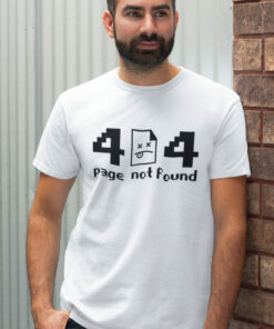 Teeshirt Homme - 404 Page Not Found