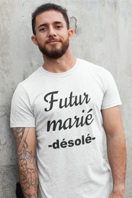 Teeshirt Homme - Futur Marié (Désolé)