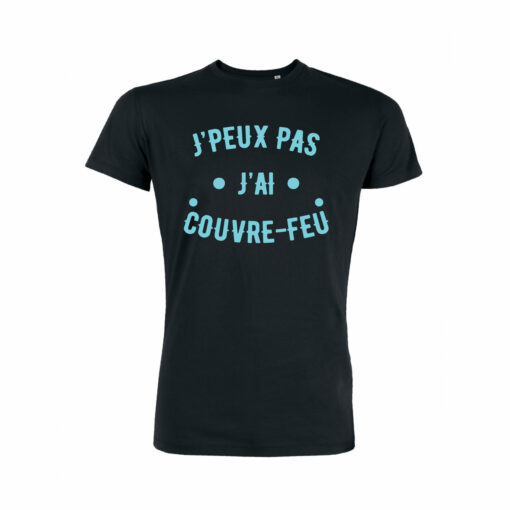 Teeshirt Homme - J'peux Pas J'ai Couvre Feu