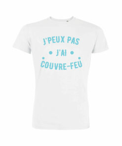 Teeshirt Homme - J'peux Pas J'ai Couvre Feu