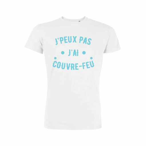 Teeshirt Homme - J'peux Pas J'ai Couvre Feu