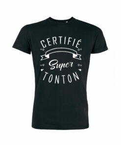 Teeshirt Homme - Certifié Super Tonton