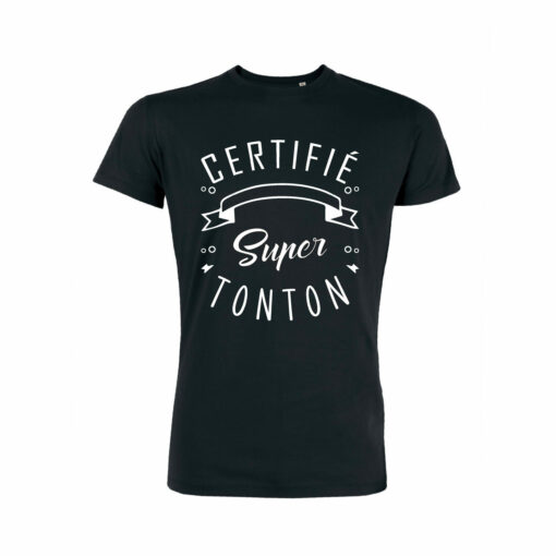 Teeshirt Homme - Certifié Super Tonton