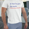 Teeshirt Homme - Je Hais Les Gens Du Matin (Et Aussi Les Gens Et Les Matins)
