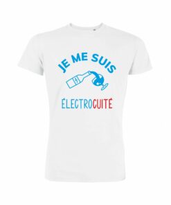 Teeshirt Homme - Je Me Suis Electrocuité