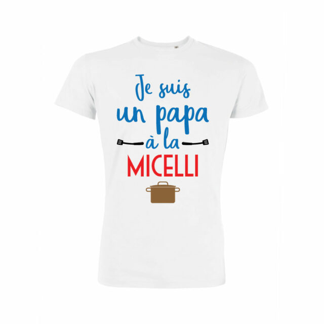 T-shirt Humour Papa 'Gardez Votre Calme, Je Suis Un Papa' - Taille Adulte - Cadeau Fête Des Pères, Noël