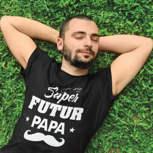 Teeshirt Homme - Je Suis Un Super Futur Papa