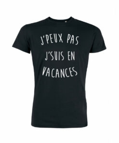 Teeshirt Homme - J'peux Pas J'suis En Vacances