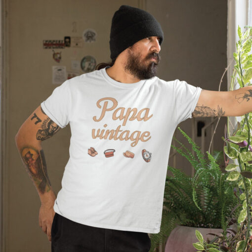 Teeshirt Homme - Papa Vintage