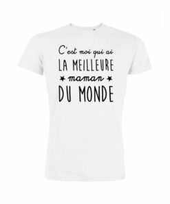 Teeshirt Enfant - C'est Moi Qui Ai La Meilleure Maman Du Monde