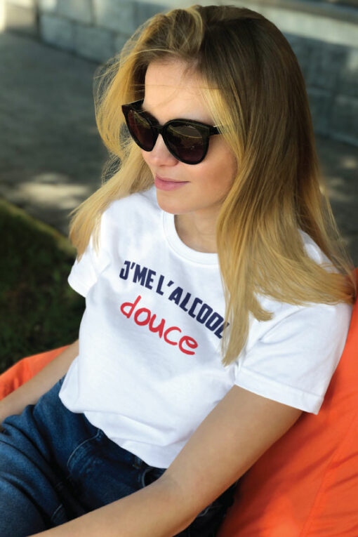 Teeshirt Femme - J'me L'alcool Douce