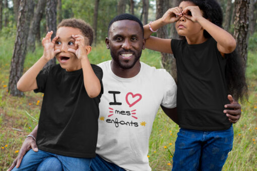 Teeshirt Homme - I Love Mes Enfants