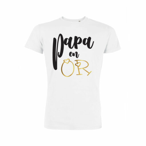 Teeshirt Homme - Papa En Or