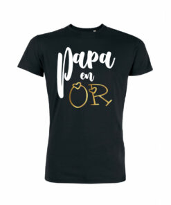 Teeshirt Homme - Papa En Or