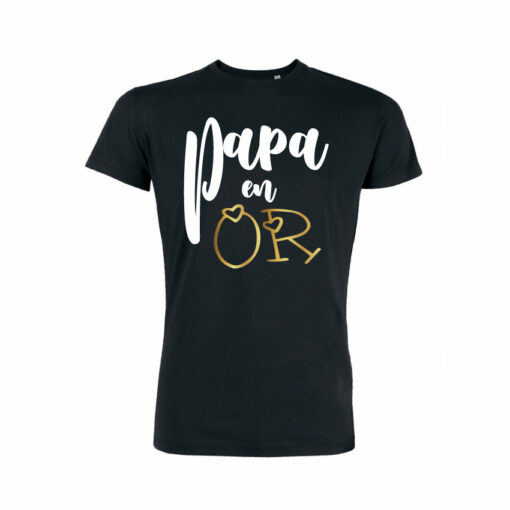 Teeshirt Homme - Papa En Or