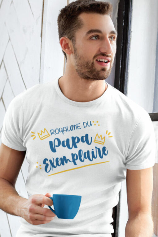 Teeshirt Homme - Royaume Du Papa Exemplaire