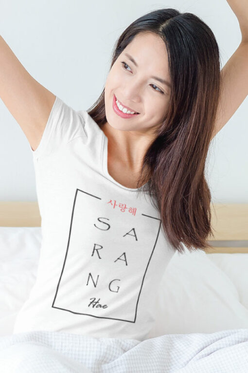 Teeshirt Femme - Cadre Saranghae