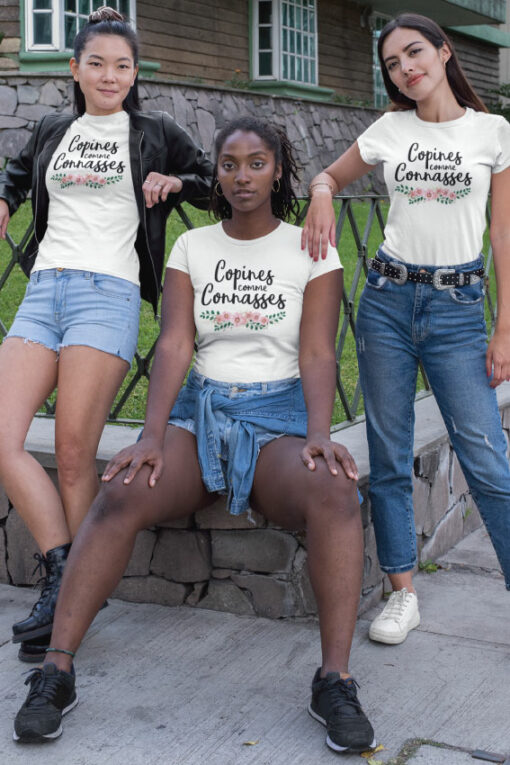 Teeshirt Femme - Copines Comme Connasses