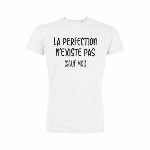 Teeshirt Homme - La Perfection N'existe Pas (Sauf Moi)