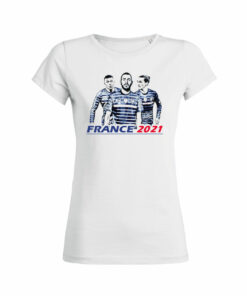 Teeshirt Femme - France 2021 (MBG) Mbappé Benzema Griezmann