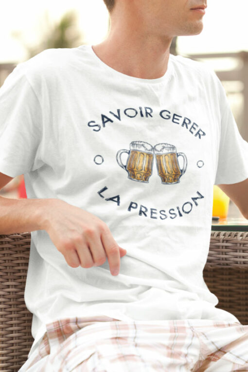 Teeshirt Homme - Savoir Gerer La Pression