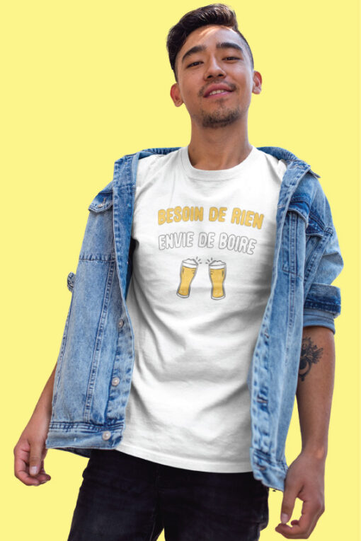 Teeshirt Homme - Besoin De Rien Envie De Boire