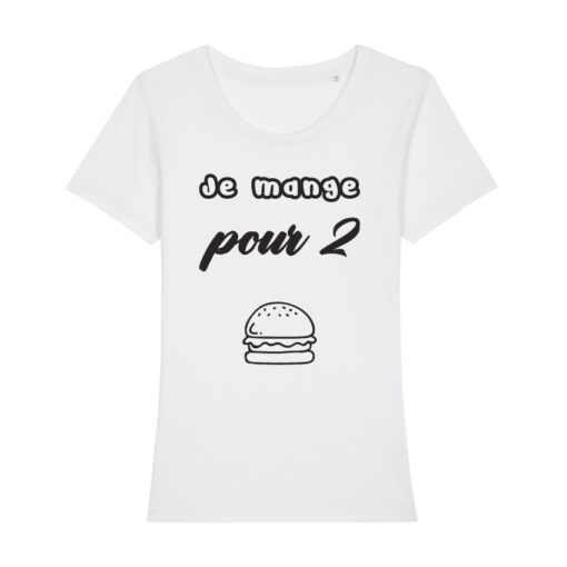 Pack 2 Tshirts - Je Bois Pour 3 - Je Mange Pour 2