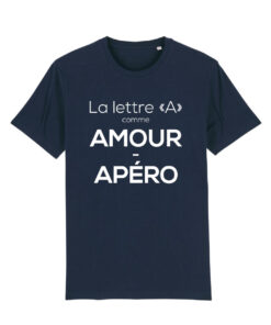 Teeshirt Homme - La Lettre A Comme Amour Apéro