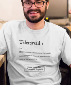 Teeshirt Homme - Télétravail