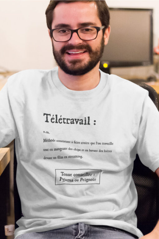 Teeshirt Homme - Télétravail