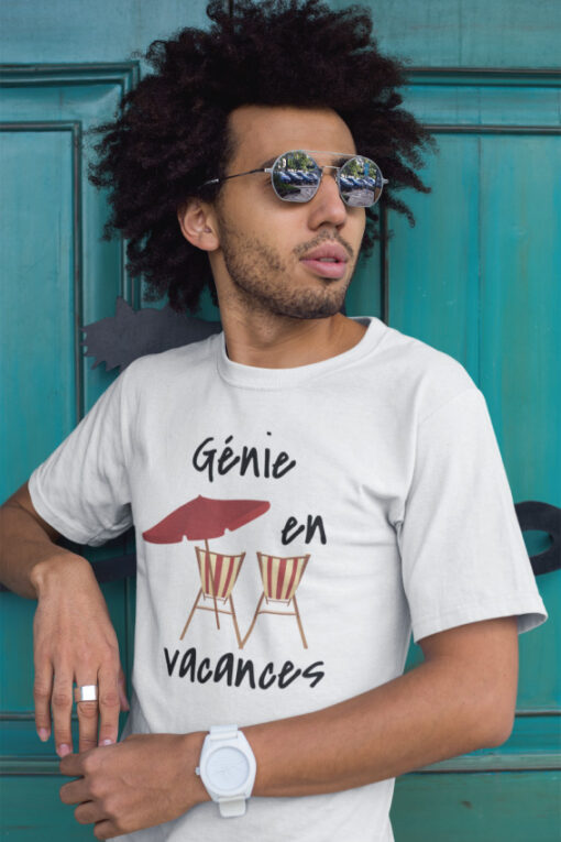 Teeshirt Homme - Génie En Vacances