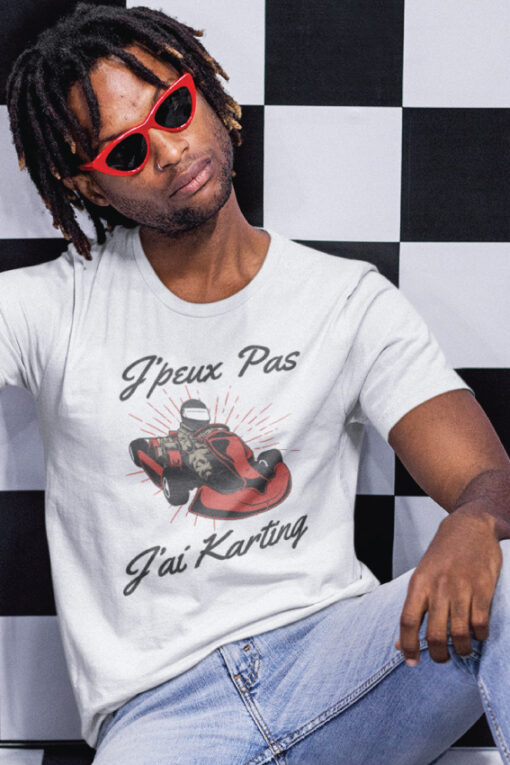 Teeshirt Homme - J'peux Pas J'ai Karting