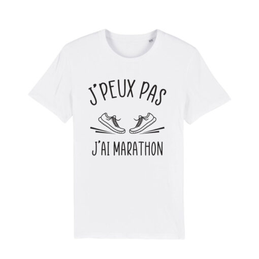 Teeshirt Homme - J'peux Pas J'ai Marathon