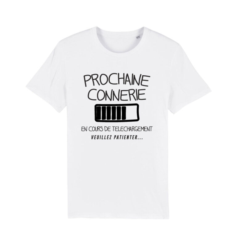 T-shirt Marin En Coton Blanc - Toutes Tailles Du S Au 5XL - Personnalisable - Neuf Avec étiquettes