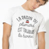 Teeshirt Homme - La Raison Du Plumard Est Toujours Bonne