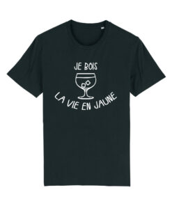 Teeshirt Homme - Je Bois La Vie En Jaune