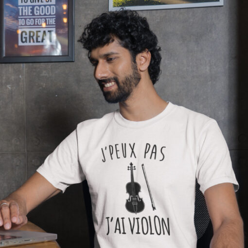 Teeshirt Homme - J'peux Pas J'ai Violon