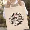 Tote Bag - Certifiée Maitresse De L'année