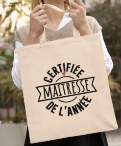 Tote Bag - Certifiée Maitresse De L'année