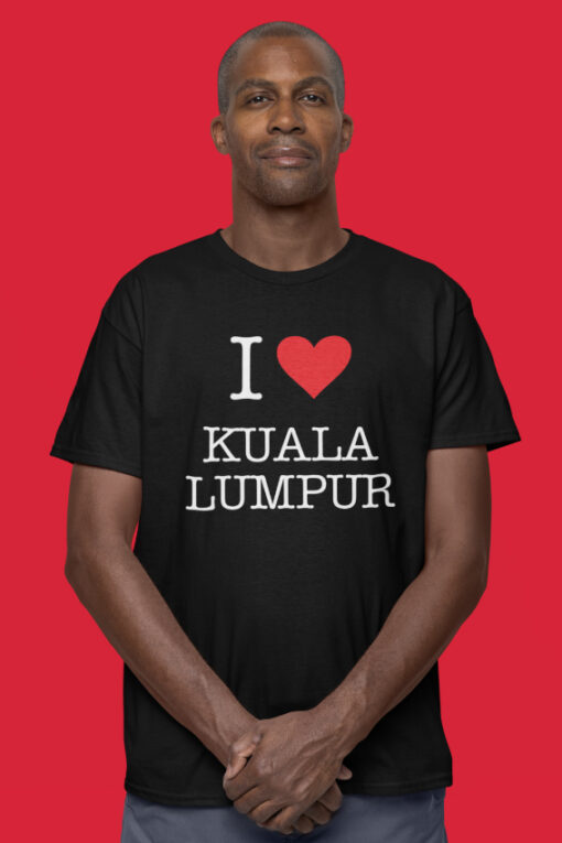 Teeshirt Homme - I Love Kuala Lumpur